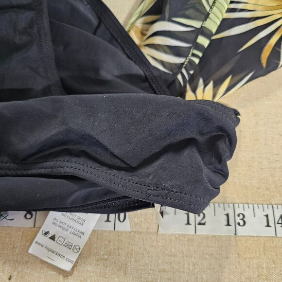 Your Best Look Womens Swimsuit Tankini w/ Coverup Size 8 Tropical Resort - Picture 9 of 16